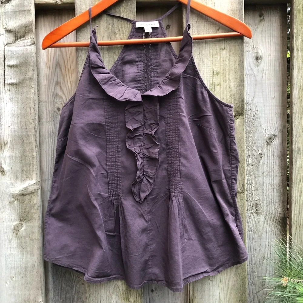 Anthropologie Ruffled Mora By Les Cocotiers - Picture 3 of 12